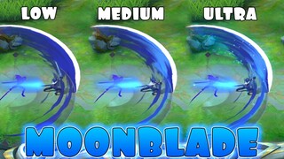 Benedetta Moonblade Special Skin in Different Graphics Settings | MLBB