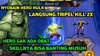 hero HULK gak ada obat .. siap2 Thanos tercounter  | MARVEL SUPER WAR