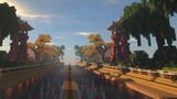 [Minecraft] เก็นชินโอมแพกntx Redstone Music - พื้นที่ Liyue สุดขีดและขีดข่วน! !