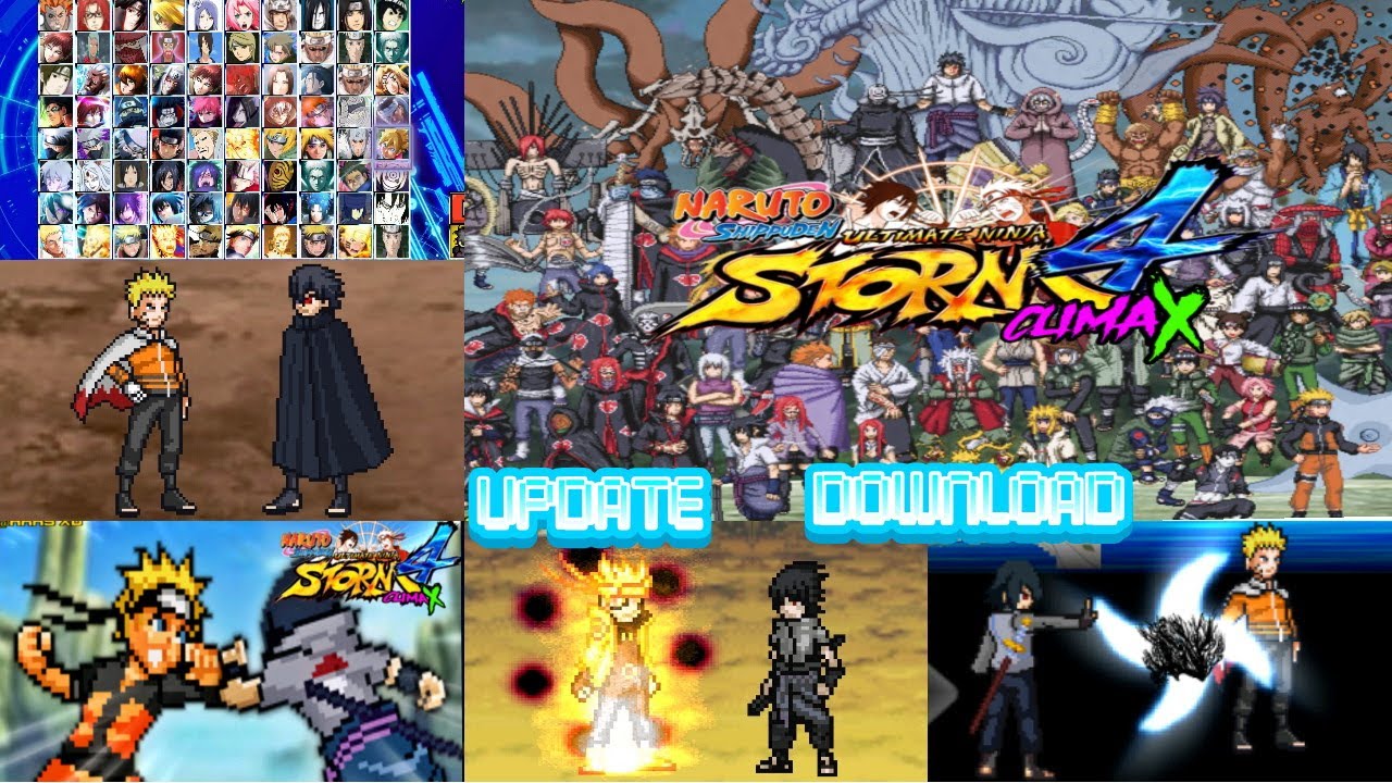 Naruto Storm 4 Climax Mugen Apk For Android BVN Mod DOWNLOAD - BiliBili