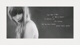 Taylor Swift - Who's Afraid of Little Old Me? (Official Lyric Video)