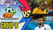 FIFA 14: FFI World Cup 2023 | South Africa VS Greece (Group B)