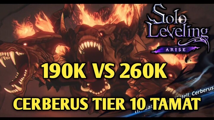 F2P CERBERUS TIER 10 KELAR POWER BEDA 70 RIBU  | SOLO LEVELING: ARISE