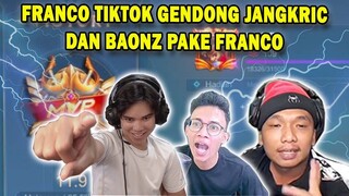 FRANCO TIKTOK GENDONG JANGKRIC DAN BAONZ PAKE FRANCO