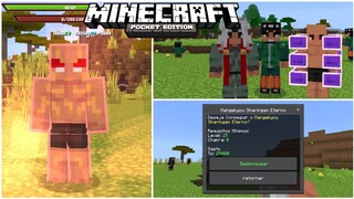 แจก+รีวิวแอดออนนารูโตะสมจริง!!โครตเจ๋ง มีพลังเยอะมากสามารถเอาชีวิตรอดได้ Minecraft pe 1.19.71 NARUTO