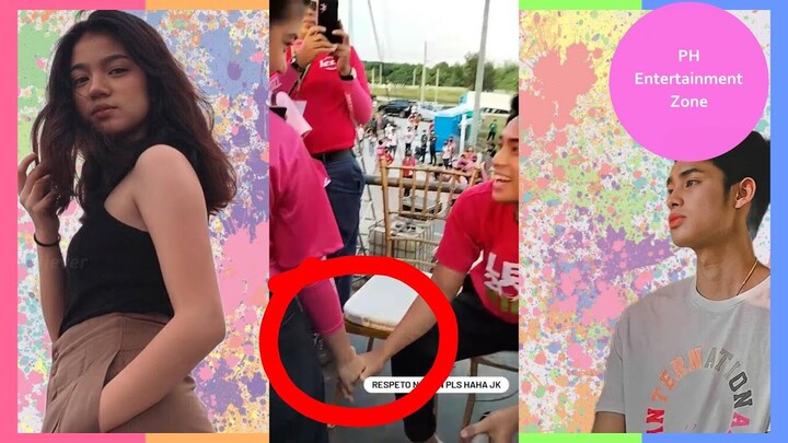 MalaJowang paghawak ni Donny sa kamay ni Belle Mariano sa Batangas