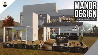 LifeAfter: Manor Design - Mill Lodge Modern Style | Single Manor Tutorial