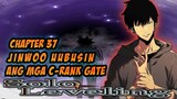 Solo Leveling Chapter 37 | Jinwoo Uubusin Ang Mga C-rank Gate | Tagalog Anime Review