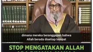 Allah ada dimana? (tanya anak kecil yg belum berbuat dosa coba)