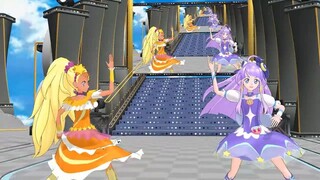 【mmdプリキュア】キュアソレイユ＆キュアセレーネでワールズエンド・ダンスホール