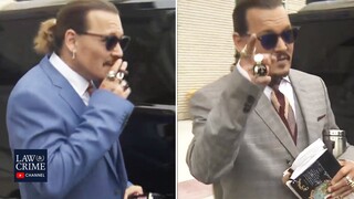 Top 10 Moments of Johnny Depp Leaving Court