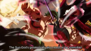 The Battle of Zoro Vs Mihawk After Luffy Became the Sun God - One Piece