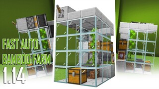 Cara Membuat Fast Auto Bamboo Farm - Minecraft Indonesia 1.14