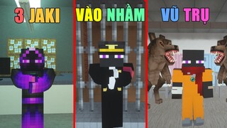 Minecraft THỢ SĂN BÓNG ĐÊM (Phần 5) #3- KHI CẢ 3 JAKI VÀO NHẦM VŨ TRỤ VỚI NHAU  👮‍♂️👻🐺 vs 🌎🌍🌏