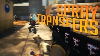 THE BEST PRO SPRAY TRANSFERS OF 2022! (INSANE SPRAY CONTROL) - CS:GO