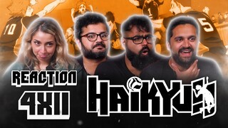 Haikyu!! - 4x11 A Chance to Extend the Rally - Group Reaction