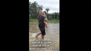 Banjir Teruk Di Jalan Meru [FULL VIDEO] | Malaysia | Worst Flood Ever!!!