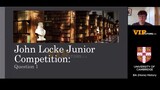 John Locke Junior Prize Question 1 - Video 3 (Part 1 of 5)