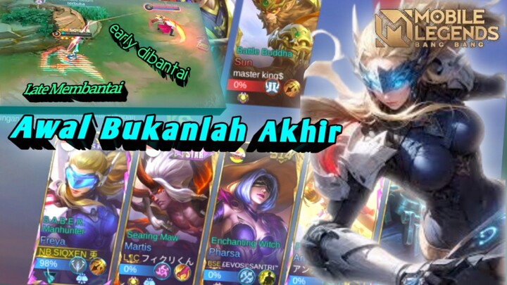 Awal Bukanlah akhir...!!! Gameplay Freya Gold Lane 😈