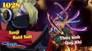 [Dự Đoán OP 1028]. Zoro thức tỉnh Quỷ Khí? Sanji mặc Raid Suit? Hyori xuất hiện?