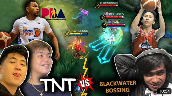 blackwater bossing vs TNT( di ako nag practice)