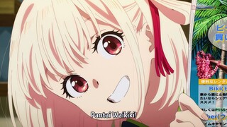 [Sub Indo] Lycoris Recoil: Friends Are Thieves of Time episode 2 Full Takarir Indonesia | REACTION