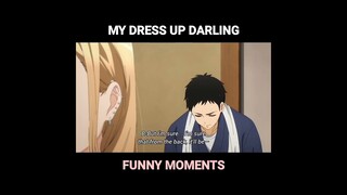 Gojo's measuring Kitagawa's body | My Dress Up Darling Funny Moments