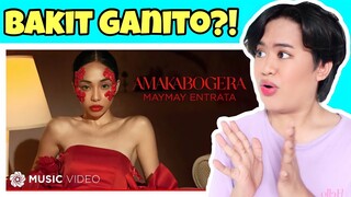 AMAKABOGERA - Maymay Entrata (Music Video) | REACTION VIDEO