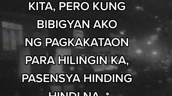 ayaw ko Ng bumalik ka