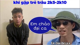 Cách xử lí khi va chạm với các bạn trẻ 2k4-2k8 🤣 - Top bình luận hài bá đạo FB.