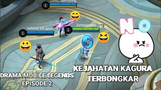 KEJAHATAN KAGURA TERUNGKAP, SAHABAT PENHIANAT EPISODE 2 | DRAMA MOBILE LEGENDS ROMANTIS