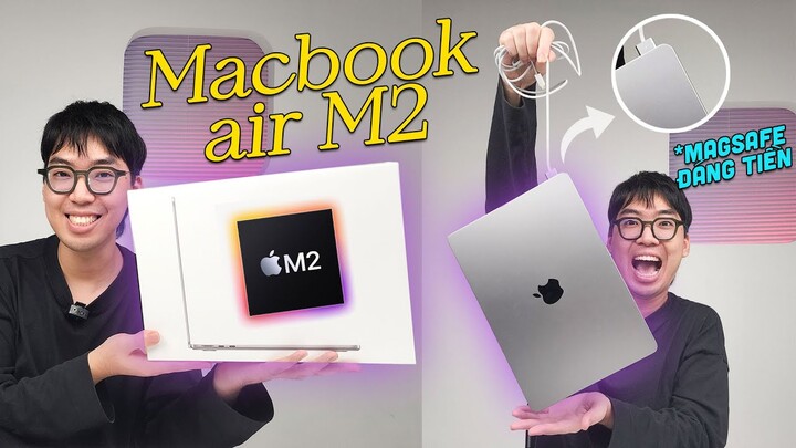 SO SÁNH MACBOOK AIR M2 vs AIR M1 - Sạc MagSafe đáng tiền, có điểm thua cả M1!!!