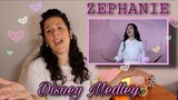 First time reacting to Zephanie DISNEY MEDLEY | REACTION | So in love ♥️