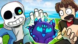 Nếu SANS chơi ROBLOX: Blox Fruits [Undertale và Roblox Animation]