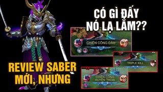 Tốp Mỡ Làm Clip Review Về SABER Mới! Nhưng Nó LẠ LẮM??? | MLBB