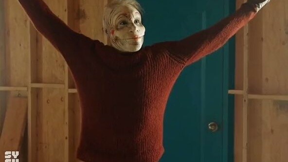 The clown is in my house! Let's see which of the two clowns will win!