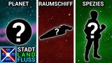 Planet / Spezies / Raumschiff - STAR WARS Stadt Land Fluss