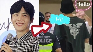 Kim Seon Ho Sweet Gesture to a fan who waiting so long to see him🥺💌 | #kdrama #viral