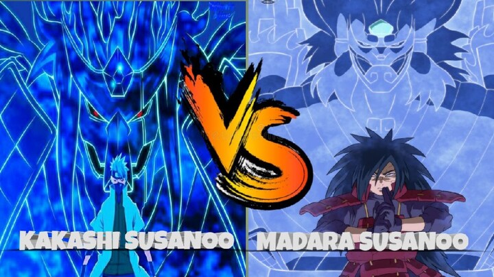 NSUNS4 - KAKASHI SUSANOO VS. MADARA SUSANOO