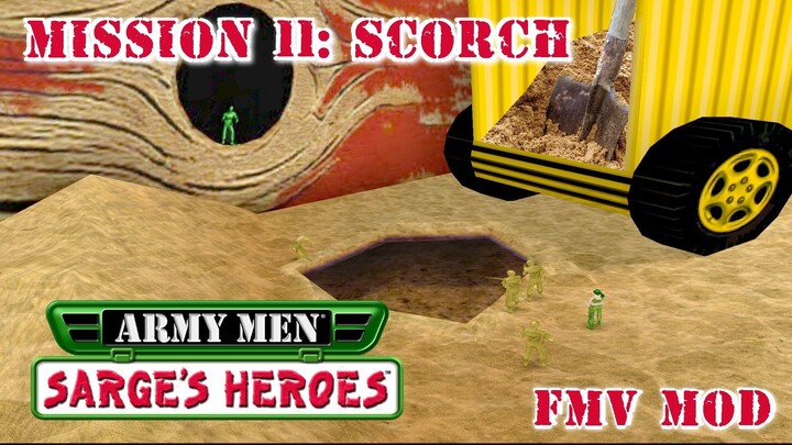 Army Men: Sarge's Heroes - Mission 11: Scorch - Sega Dreamcast