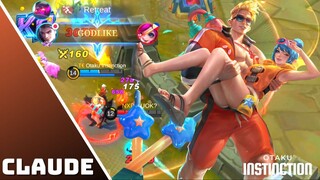 Claude Lifeguard Maniac | Mobile Legends