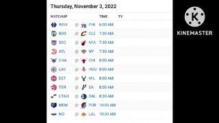 NBA Picks | November 3, 2022 | Philippine Time | Pinoy Sports Picks