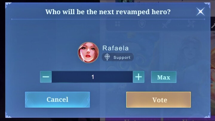 REFORGE YOUR RAFAELA PLEASE PLEASE PLEASE!!!