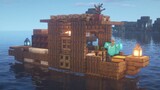 [Game] Minecraft - Làm chiếc thuyền gỗ chở quan tài?!