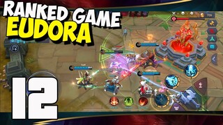 Mobile Legends - Gameplay part 12 -  Eudora Ranked Game (iOS, Android)