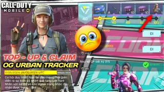 🤯 Top Up & Claim OG Urban Tracker Character Skin +Season 5 Beta Test Server+New Cheap Draw Codm 2024