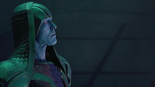 Captain Marvel shocked Ronan's jaw