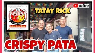 TATAY RICK:CRISPY PATA