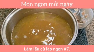 Làm lẩu cù lao ngon p7