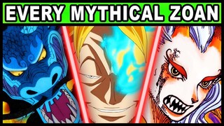 All 9 Mythical Zoan Users and Their Powers Explained! (One Piece Every Mythical Zoan Devil Fruit)